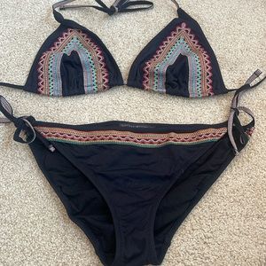 Kate Moss for Top Shop Moroccan inspired embroidered bikini